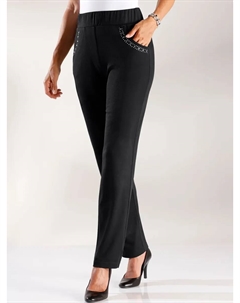 Брюки без застежки, черный Classic basics