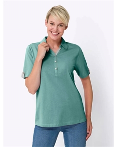 Рубашка-поло "Poloshirt", цвет Salbei Classic basics