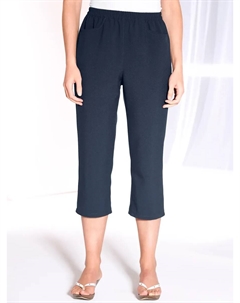 Классические базовые капри, цвет морской волны Classic basics