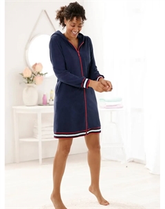 Халат, синий Feel good