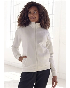 Толстовка для дома "Lounge Jacket", с воротником стойкой и блестящим логотипом, одежда для дома, костюм для отдыха Loungewear, белый Bench