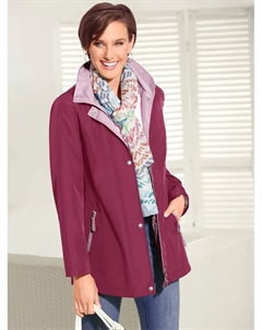 Функциональная куртка с капюшоном, цвет Brombeer Classic basics