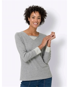 Рубашка с длинными рукавами "Shirt", цвет Grau-Meliert Classic basics