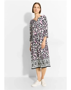 Платье-туника из вискозы, белый Cecil