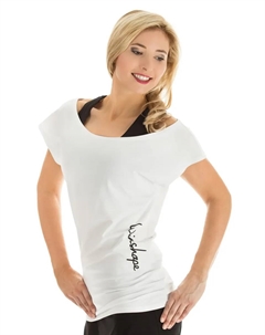 Рубашка оверсайз "WTR12", танцевальный стиль, белый Winshape