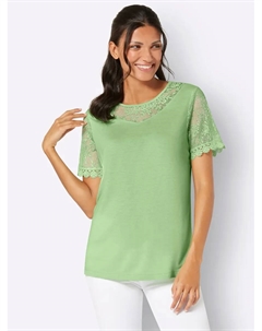 Рубашка "рубашка с круглым вырезом", цвет Reseda Classic basics