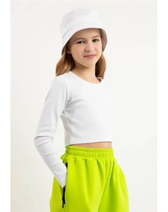 Рубашка с длинными рукавами в классном дизайне, белый Gulliver