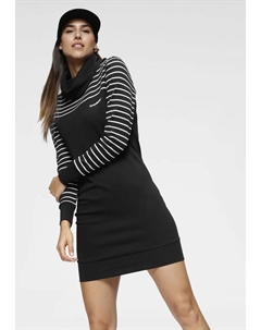 Платье-свитер с полосками на плечах и рукавах, черно-белый Kangaroos