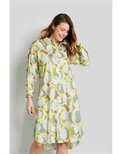 Платье-рубашка из чистого хлопка, мятный Bugatti
