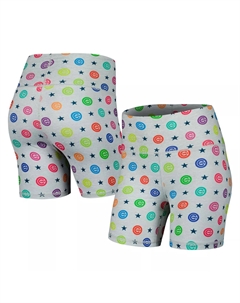 Женские серые шорты Chicago Cubs TLC Rainbow Unbranded