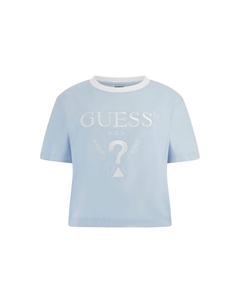 Рубашка Boxy, небесно-синий Guess