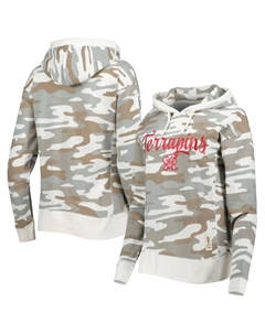 Женский пуловер с капюшоном и камуфляжным принтом Maryland Terrapins San Pablo Pressbox Unbranded