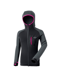 Толстовка на молнии Radical Polartec Hooded, черный Dynafit