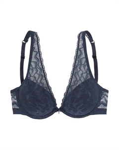 Бюстгальтер на косточках Triangle Bra, ночной синий Lascana
