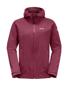 Дождевик Outdoor Jacket, бордовый Jack wolfskin