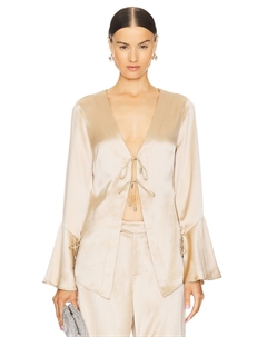 Блузка svea Retrofete, цвет nude