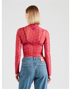 Лонгслив Shirt Dasori_B_1, цвет carmine red Hugo