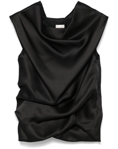 Луола топ, черный Khaite