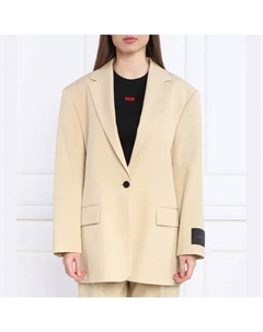 Элегантная куртка asabella классического кроя, бежевый Hugo