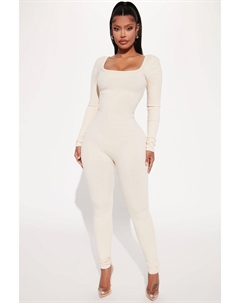 Комбинезон JP2441FN, кремовый Fashion nova