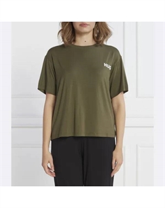 Футболка комфортного кроя, зеленый Hugo