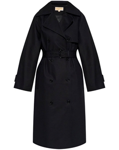 Пальто с поясом, черный Michael michael kors