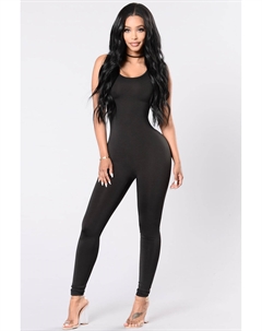 Комбинезон KJ5331N, черный Fashion nova