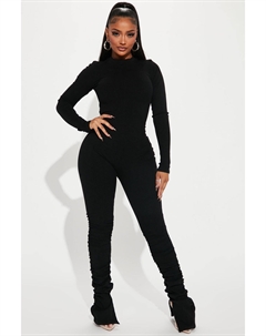 Комбинезон ZDJ2363, черный Fashion nova