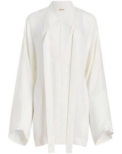 Мини-платье Mehna, белый Khaite