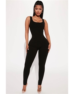 Комбинезон ZDJ5331N, черный Fashion nova