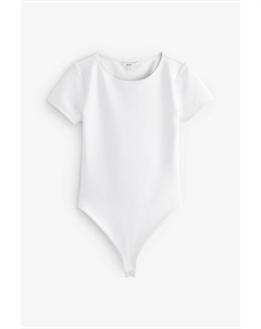Боди с коротким рукавом, белый Next