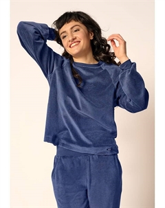 Верх пижамы Pyjama-Oberteil, темно-синий Skiny