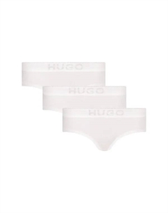 3 комплекта стрингов, белый Hugo