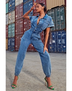 Комбинезон MR6769, деним Fashion nova