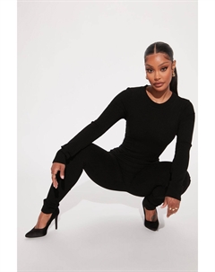 Комбинезон J2330, черный Fashion nova