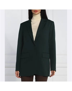 Элегантный пиджак свободного кроя, зеленый Tommy hilfiger