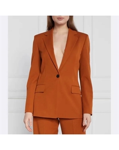 Элегантная куртка-атана классического кроя, коричневый Hugo