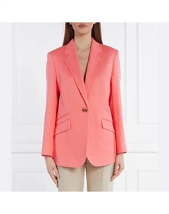 Элегантный льняной жакет свободного кроя jopeta, красный Boss