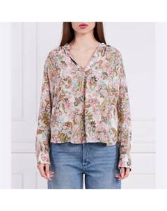 Мягкая блузка стандартного кроя Tink Yoko с цветочным принтом, мультиколор Zadig&voltaire