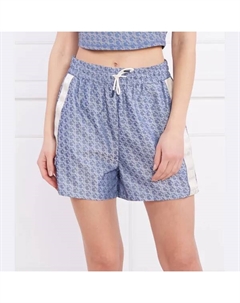 Короткие шорты Alethea стандартного кроя, синий Guess