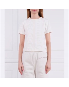 Футболка стандартного кроя, экрю Marc jacobs