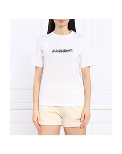 Футболка свободного кроя, белый Napapijri