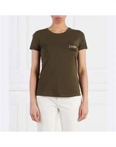 Футболка стандартного кроя, хаки Liu jo