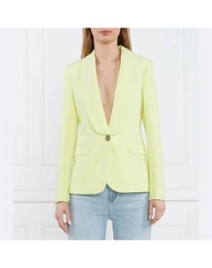 Элегантный пиджак приталенного кроя, зеленый Liu jo