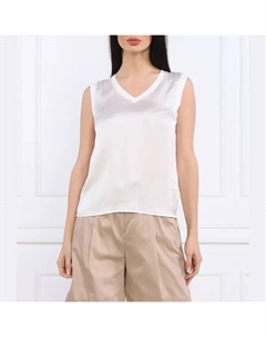 Блузка стандартного кроя, белый Liu jo