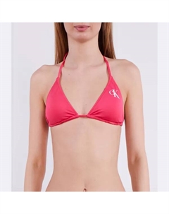 Топ бикини ck monogram-s треугольник-rp, розовый Calvin klein