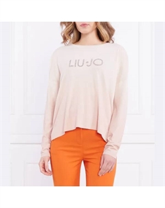 Свитер обычного кроя, бежевый Liu jo