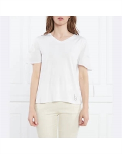 Блузка стандартного кроя, белый Liu jo