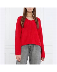 Свитер обычного кроя, красный Hugo