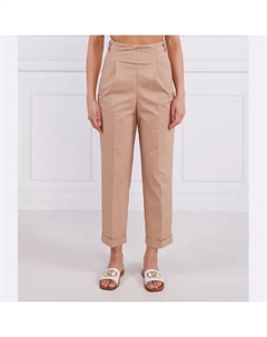 Брюки прямого кроя, коричневый Liu jo